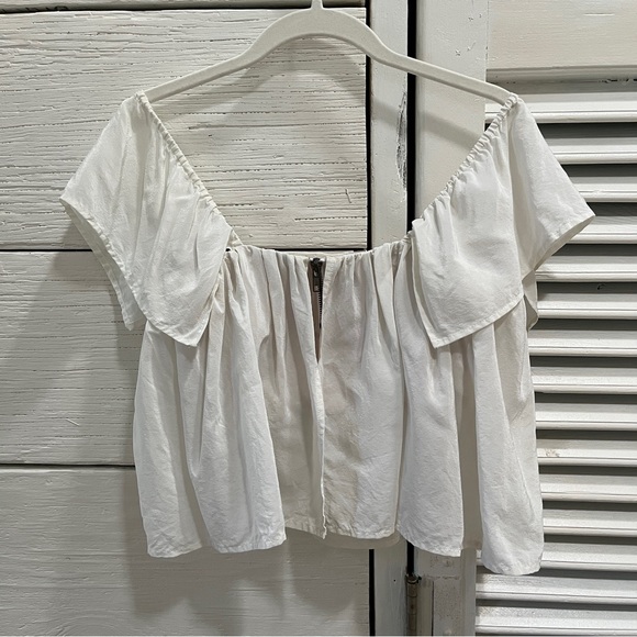 STONE COLD FOX SILK HOLY TOP BRIDAL WEDDING FREE PEOPLE REVOLVE FOR LOVE LEMONS - Picture 7 of 9